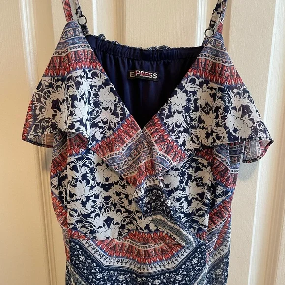 Express Printed Dress - Picture 3 of 6